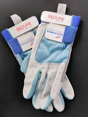 VINTAGE Kidder Redline Waterski Gloves Grey/Blue - XL